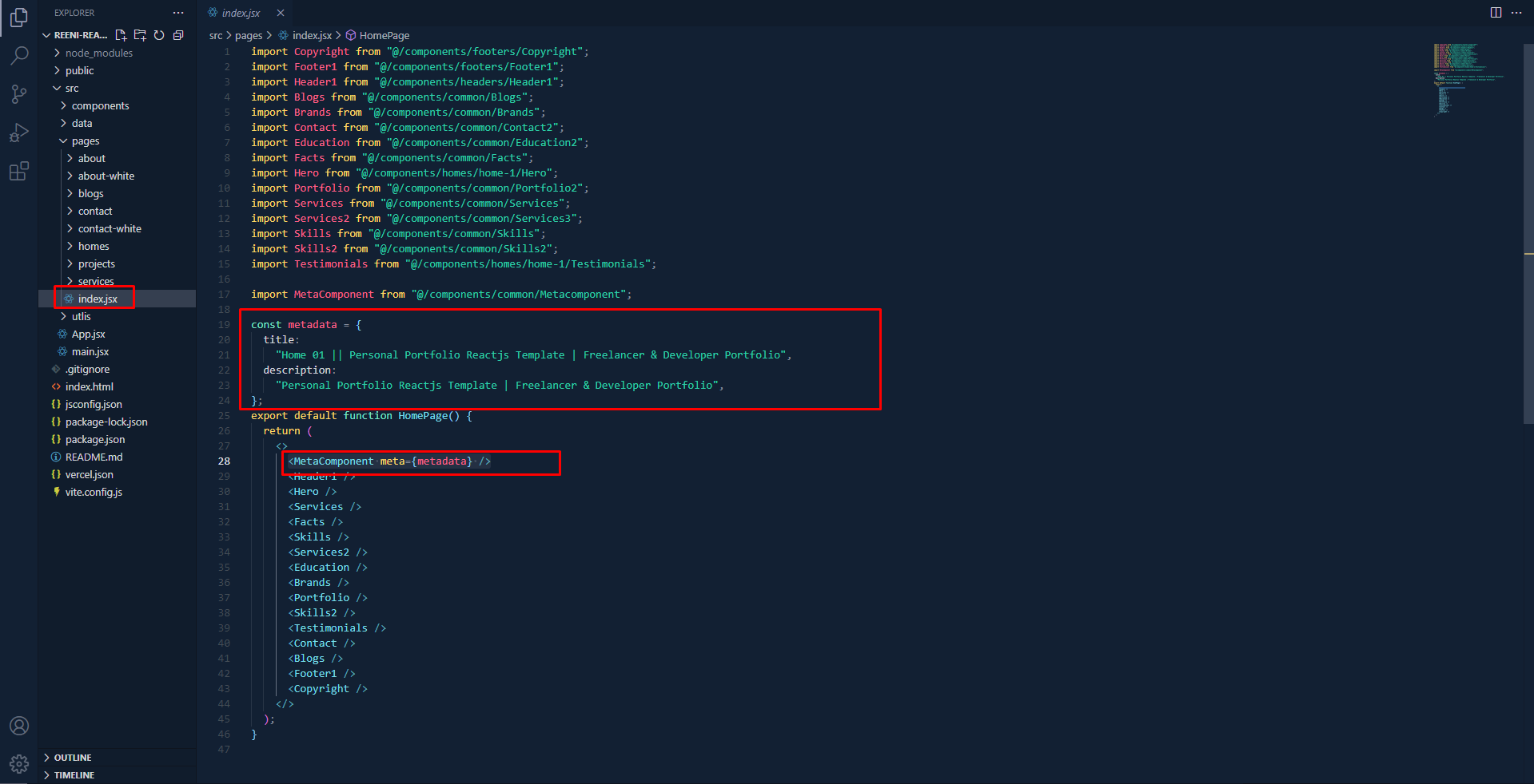 go to Appearance -> Import Demo Data