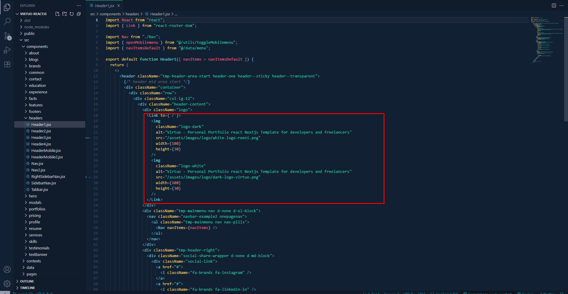 go to Appearance -> Import Demo Data